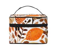 Girasol dibujadoBolsa de Maquillaje, Bolsa de Cosméticos Portátil para Mujer-Organizador de Cosméticos de Viaje, Regalo para Momentos Especiales