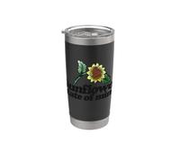 Girasol estado de la mente Ilustración Girasoles Vaso térmico de acero inoxidable de doble pared