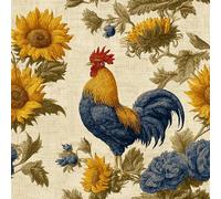 Girasol Flor Papel Pintado Autoadhesivo Hojas De Campo Antiguas 44x300 cm Papel de Pared Removible Impermeable Estilo Vinilo PVC Pegatina es Estante del cajón de la cubierta del rodillo A-261