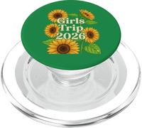 Girasol Girls Trip 2026 Familia Coincidencia Amigos Viaje por Carretera PopSockets PopGrip para MagSafe