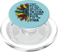 Girasol le susurró a su camisa más fuerte que tormenta PopSockets PopGrip para MagSafe
