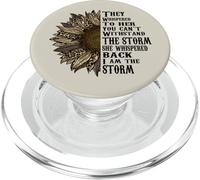Girasol le susurró a su camisa más fuerte que tormenta PopSockets PopGrip para MagSafe