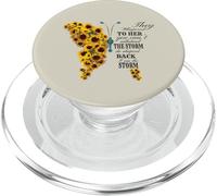 Girasol le susurró a su camisa más fuerte que tormenta PopSockets PopGrip para MagSafe