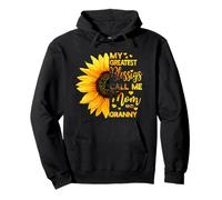Girasol My Greatest Blessings Call Me Mom and Granny Funny Sudadera con Capucha