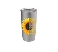 Girasol My Greatest Blessings Call Me Mom and Granny Funny Vaso térmico de acero inoxidable de doble pared