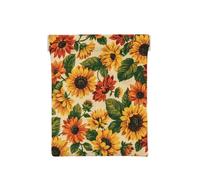 Girasol Rojo, Squeeze Top Wallet Bolsa de Almacenamiento para Mujer Monedero pequeño Bolsa de Cambio
