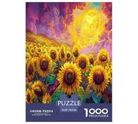 Girasol Rompecabezas Imposible,desafío for Adults Entretenimiento Creativo 1000 Piezas Obra De Arte De Juego De para Adultos Y Niños Mayores De 12 Años 70x50cm/1000pcs