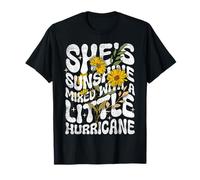 Girasol She's Sunshine Mixed with A Little Hurricane Funny Camiseta