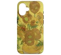 Girasoles de Vincent Van Gogh Obra de arte postimpresionista Carcasa para iPhone 16