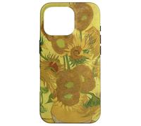 Girasoles de Vincent Van Gogh Obra de arte postimpresionista Carcasa para iPhone 16 Pro