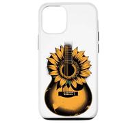 Girasoles Guitarra Acústica Guitarrista Música Banda Músico Carcasa para iPhone 12/12 Pro