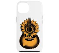 Girasoles Guitarra Acústica Guitarrista Música Banda Músico Carcasa para iPhone 13