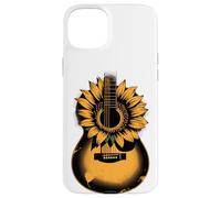 Girasoles Guitarra Acústica Guitarrista Música Banda Músico Carcasa para iPhone 15 Plus