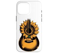 Girasoles Guitarra Acústica Guitarrista Música Banda Músico Carcasa para iPhone 16 Pro Max