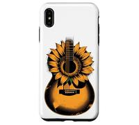 Girasoles Guitarra Acústica Guitarrista Música Banda Músico Carcasa para iPhone XS Max