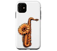 Girasoles Saxofón Saxofonista Músico Intérprete De Saxofón Carcasa para iPhone 11