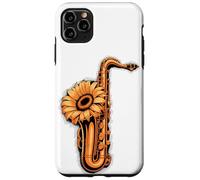 Girasoles Saxofón Saxofonista Músico Intérprete De Saxofón Carcasa para iPhone 11 Pro Max