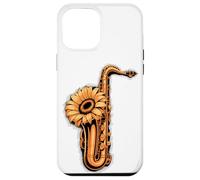 Girasoles Saxofón Saxofonista Músico Intérprete De Saxofón Carcasa para iPhone 12 Pro Max
