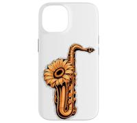 Girasoles Saxofón Saxofonista Músico Intérprete De Saxofón Carcasa para iPhone 14
