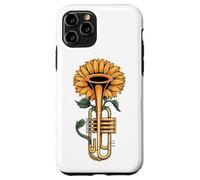 Girasoles Trompeta Música Trompetista Músico De Jazz Carcasa para iPhone 11 Pro