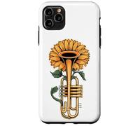 Girasoles Trompeta Música Trompetista Músico De Jazz Carcasa para iPhone 11 Pro Max