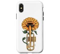 Girasoles Trompeta Música Trompetista Músico De Jazz Carcasa para iPhone X/XS