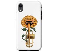 Girasoles Trompeta Música Trompetista Músico De Jazz Carcasa para iPhone XR