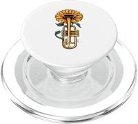 Girasoles Trompeta Música Trompetista Músico De Jazz PopSockets PopGrip para MagSafe