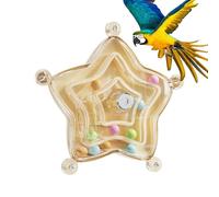 giratorio con rueda para pájaros, percha con movimiento giratorio, herramienta de ejercicio para loros | Equipo educativo interactivo de actividad física aviar, cacatúas conures para enriqueci