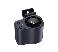 giratorio de 360° con clip - Mini soplador personal portátil con flujo de aire ajustable, de refrigeración compacto y ligero | Pequeño con clip para coche, camión, sed