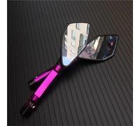 Giratorio Espejo Espejo Retrovisor De Motocicleta con Carcasa De Aluminio CNC para Y&amaha FZ1, FZ6, MT-07, MT-09, MT-10, Espejos Reflectores para Manillar. Espejos Laterales(Color 5)