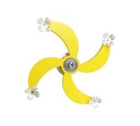 Giratorio Giratorio de 4 Hojas para Loros, pájaro de Juguete, Colgante para Medios pequeños, Soporte para pájaros, Jaula para Jugar, Accesorios interactivos para pájaros
