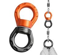 Giratorio Giratorio | Hamaca Giratoria De 360 grados | Mosquetón Giratòrio | Para Árbol, Hamaca De Danza Aérea, Sala De Juegos Para Niños, Patio Interior, Porche