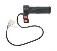 Giratorio para Scooter Eléctrico 12V-48V ABS Giratorio para | ABS , para retorno muelle, 12V-48V compatible, cable 400mm, instalación fácil(D)