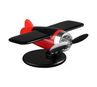 Giratorio Solar De Avión - Modelo Decorativo De Helicóptero Solar Giratorio,Accesorios Decorativos para Interior De Automóvil con Funcionamiento Solar para Exhibición En Salpicadero