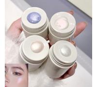Gireatick 4 Uds Giratorio Jelly Liquid Highlighter Stick Hidratante Blender Acuoso Iluminador para Cara Y Cuerpo Dewy Radiance Glow
