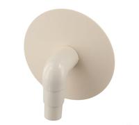 Girftong Placa de codo de repuesto y adaptador de skimmer de perfil bajo para limpiador de piscinas Hydro Tools, compatible con los modelos 8939 8940 89401, color blanco