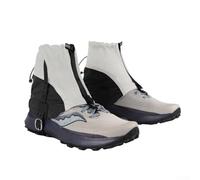 Girftong Polainas de tobillo, nailon 20D impermeables para zapatillas de correr de sendero, protección ligera antidesgarros para senderismo, caminar, nieve, tallas 36-46 (gris)