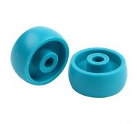Girftong Rodillo de rueda de asiento para máquina de remo, polea de repuesto de plástico de alta resistencia de 8 x 41 x 18 mm, piezas de gimnasio azul para equipo de ejercicio