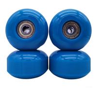 Girftong Ruedas de monopatín de 52 x 32 mm 95 A PU, diseño de doble balancín con rodamientos ABEC-9 para montar en calle y parque, rollo suave y durabilidad (L)