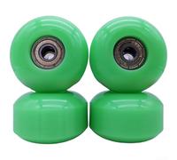 Girftong Ruedas para monopatín de 52 x 32 mm, poliuretano 95 A, diseño de doble balancín con rodamientos ABEC-9 para montar en calle y parque, rollo suave y durabilidad (R)