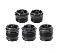 Girftong Tuerca de válvula de horquilla de bicicleta, conjunto de tapa superior de aleación de aluminio, rosca de 28.3/30.3/32.3 x 1.0 mm, compatible con horquillas de aire ROCKSHOX, negro (32.3 x 1.0