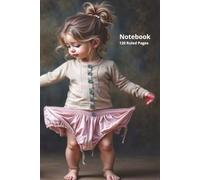 Girl and her dog notebook - 120 Ruled Pages: Christian Devotional Journal - Design 4