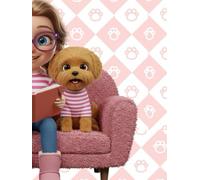 Girl and her dog notebook (Molly and Potato)