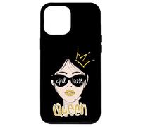 Girl Boss & Queen Always Cute & Beautiful Graphic Designs Carcasa para iPhone 12 Pro MAX