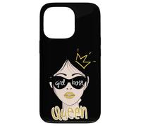 Girl Boss & Queen Always Cute & Beautiful Graphic Designs Carcasa para iPhone 13 Pro