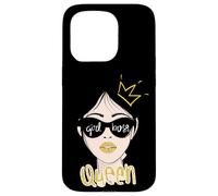 Girl Boss & Queen Always Cute & Beautiful Graphic Designs Carcasa para iPhone 15 Pro