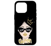 Girl Boss & Queen Always Cute & Beautiful Graphic Designs Carcasa para iPhone 16 Pro