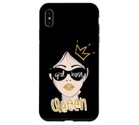 Girl Boss & Queen Always Cute & Beautiful Graphic Designs Carcasa para iPhone XS MAX