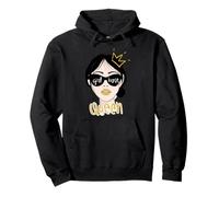 Girl Boss & Queen Always Cute & Beautiful Graphic Designs Sudadera con Capucha